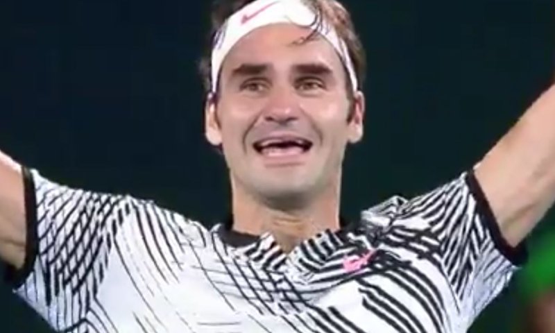 יש לו את זה: פדרר ניצח בקרב הענקים