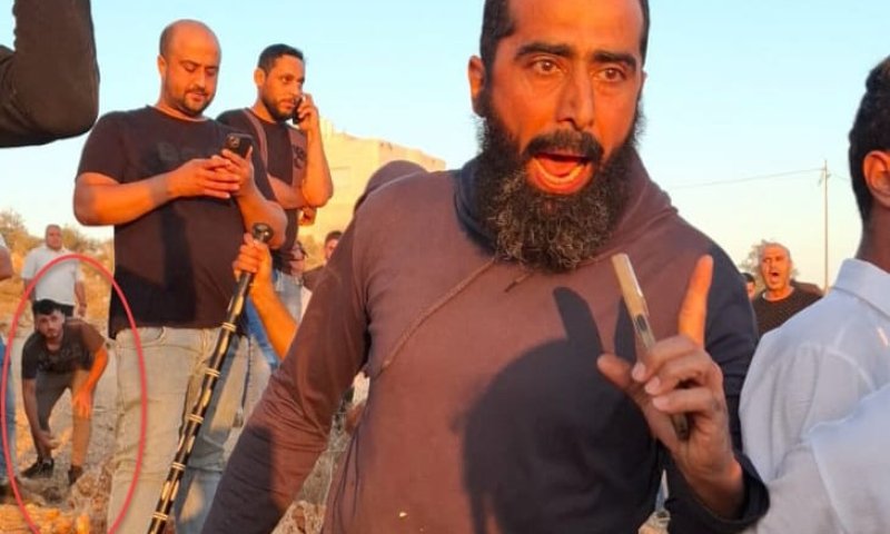 עשרות פורעים ניסו לתקוף חווה חקלאית בשומרון