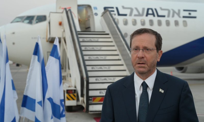 הנשיא הרצוג ורעייתו המריאו לביקור בגרמניה