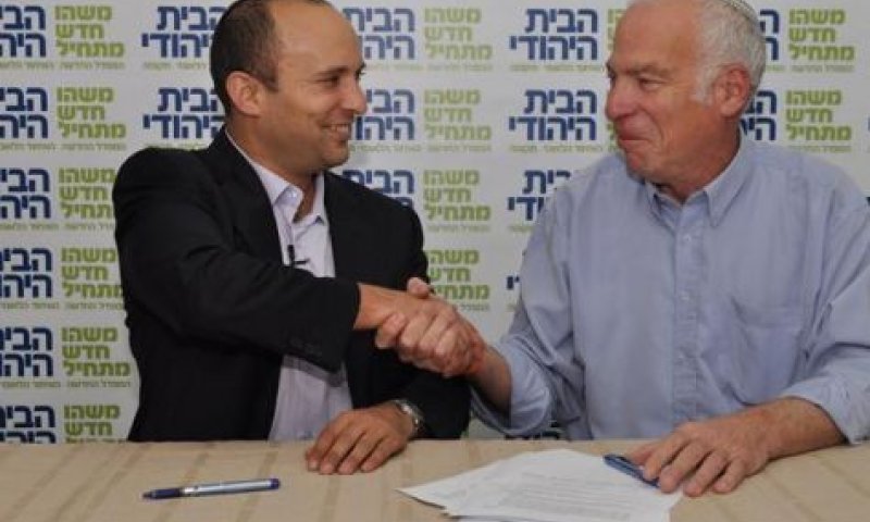 בנט נועד עם אורי אריאל. טרם הגיעו להסכמות