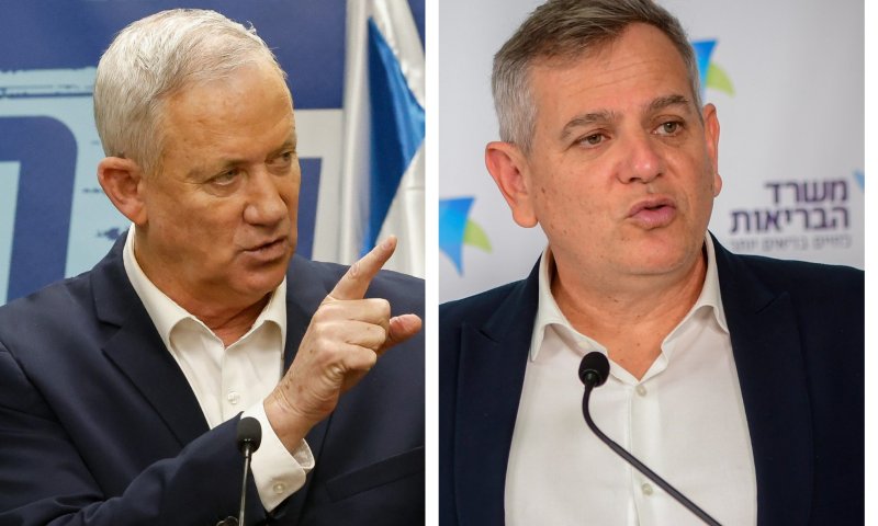 עימות קולני בין גנץ להורביץ: "תכבד את הצבא"