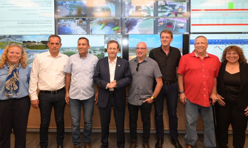 הרצוג בעוטף: "בלי האזור הזה, אין מדינת ישראל"