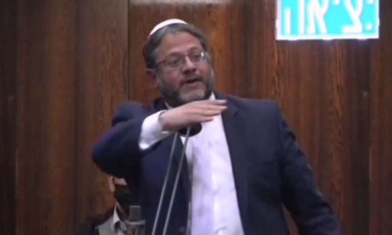 בן גביר נאם; הח"כים יצאו: "לרגע הזה חיכיתי". צפו