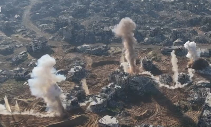 גייזרים של אש בג'באליה: חטיבה 401 השמידה מנהרה באורך 2 ק"מ