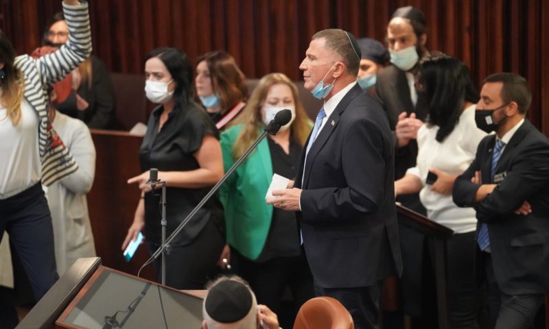 אדלשטיין משך הצעת חוק תוך כדי הצבעה עליה