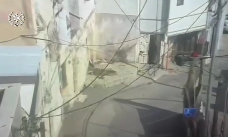 צפו: השוטרים תפסו על חם מיידי אבנים בסילוואן