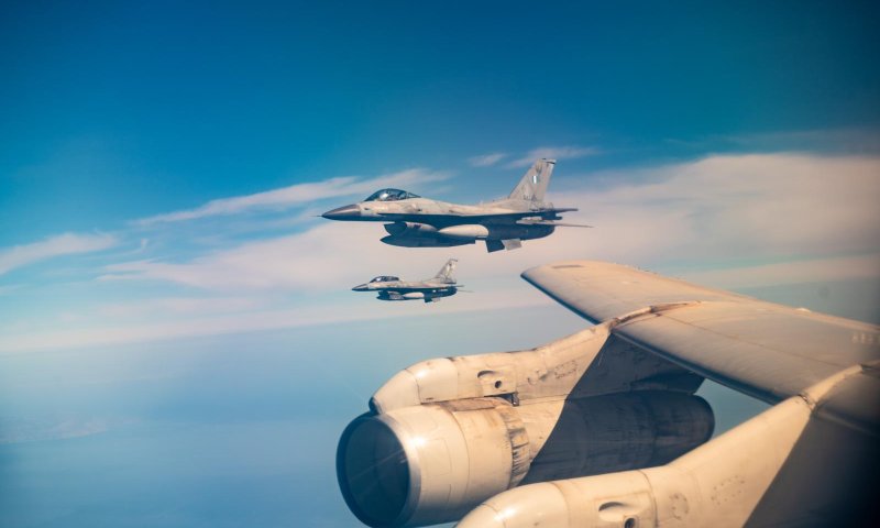 בשמי אירופה: חיל האוויר סיים תרגיל משותף עם צבא יוון. צפו