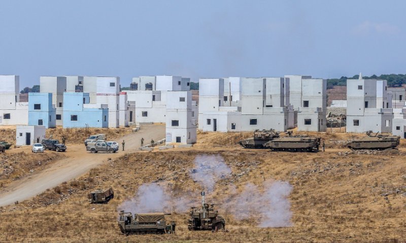 צה"ל חשף זירת מטענים סמוך לגדר הגבול עם סוריה