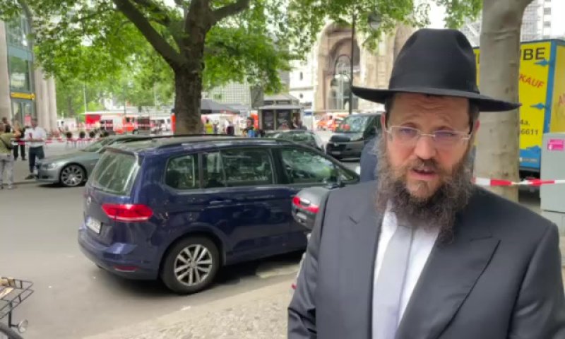 רבה של ברלין על הדריסה: "מתפללים לבשורות טובות"