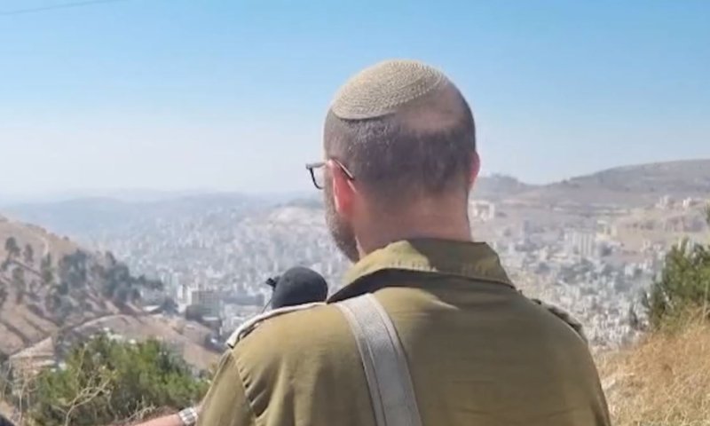 רמ"ט שומרון לסרוגים: "עובדים קשה בשביל השקט בגזרת שכם"