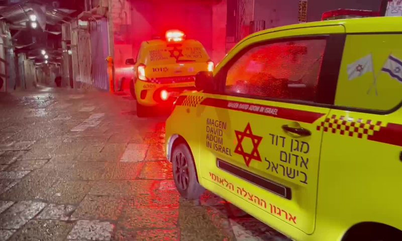 אירוע אלימות בחיפה: גבר נורה ברכבו ונפצע באורח אנוש