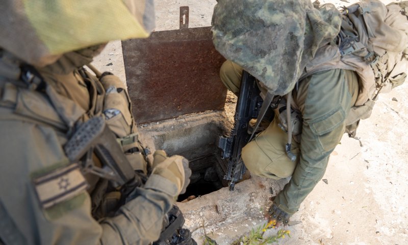 צפו: צה"ל השמיד מפקדה תת קרקעית של חיזבאללה בדרום לבנון