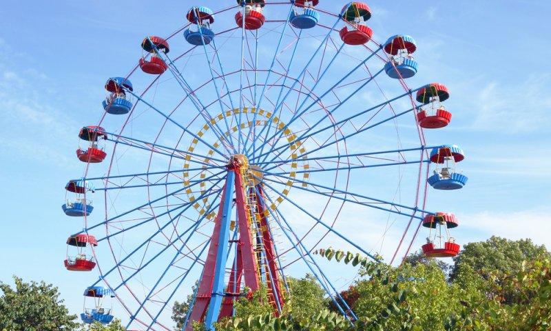 בהלה בפארק השעשועים: אם ובנה חולצו מגלגל ענק