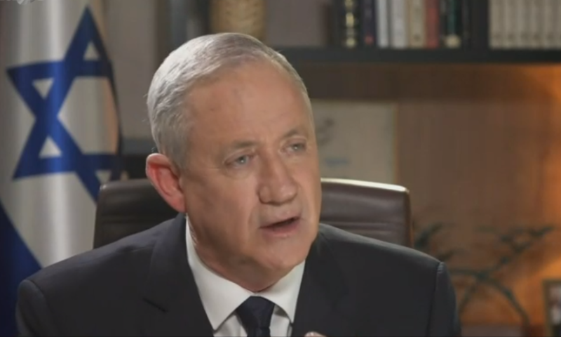 בני גנץ בראיון ראשון: "אני לא מאמין לנתניהו בכלום"