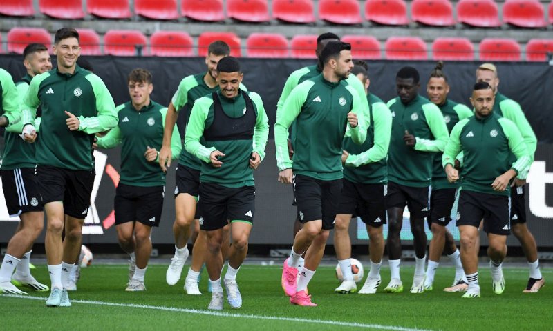 מכבי חיפה מתכוננת למשחק מול פנאתינייקוס