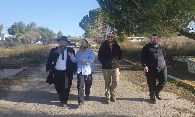 רבה הראשי של אוקראינה ביקר בחומש וחיזק את תלמידי הישיבה