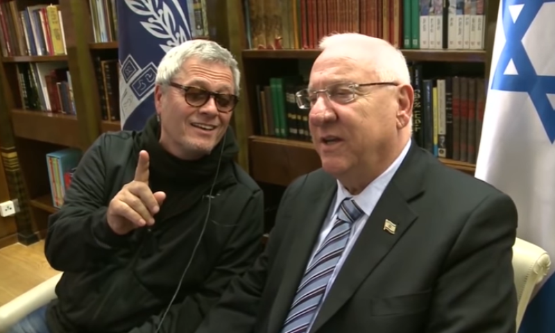 "אתה ענק": ההפתעה שהכין הנשיא לשלמה ארצי