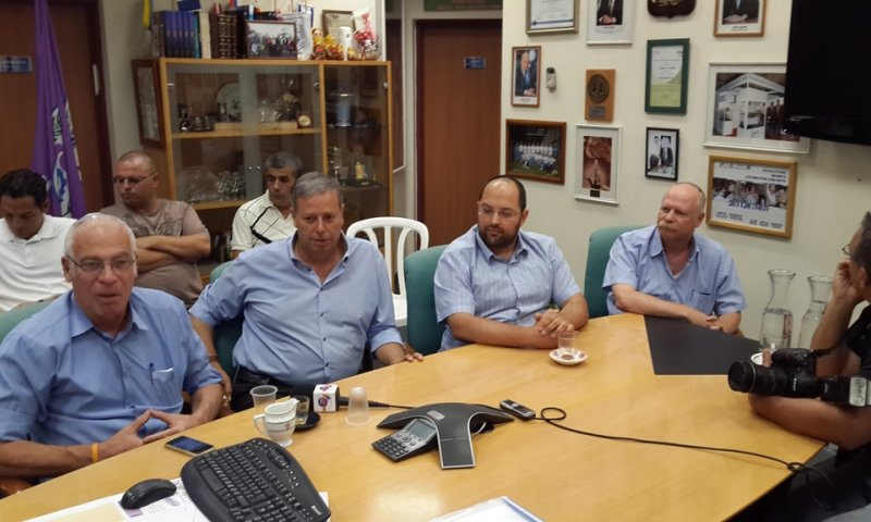 הבית היהודי וראש עיריית נצרת עלית משתפים פעולה