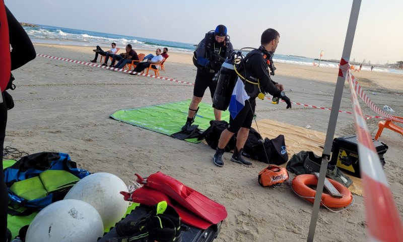 אותרה גופתו של הגבר שטבע בים בחוף ירושלים