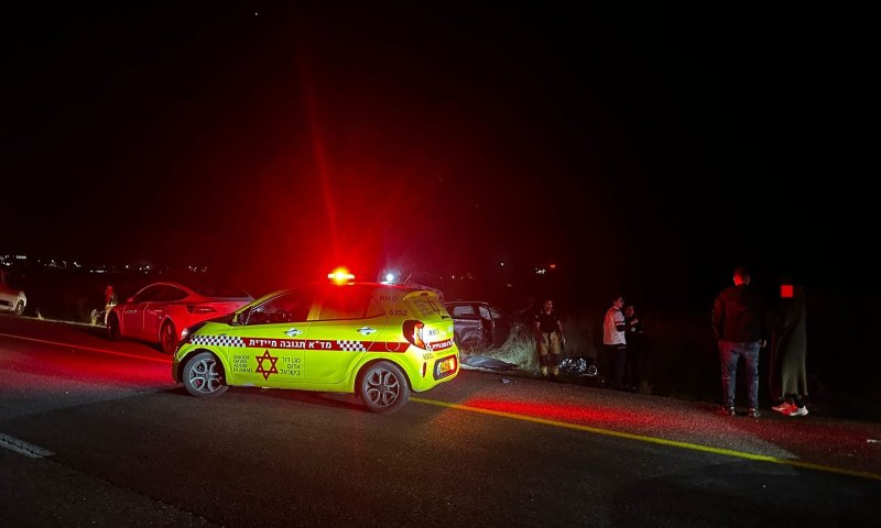 מקרה מוות שלישי ביום אחד: בן 70 נהרג בתאונת דרכים ליד זכרון
