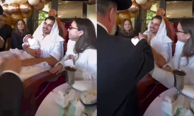 מזל טוב: זה השם מהמקורות שאיתי תורג'מן העניק לבנו