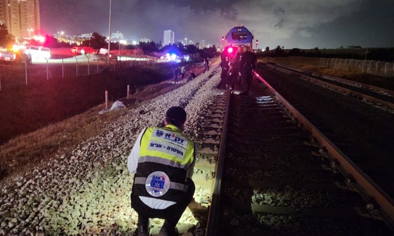 טרגדיה: בן 60 נהרג מפגיעת רכבת בעכו
