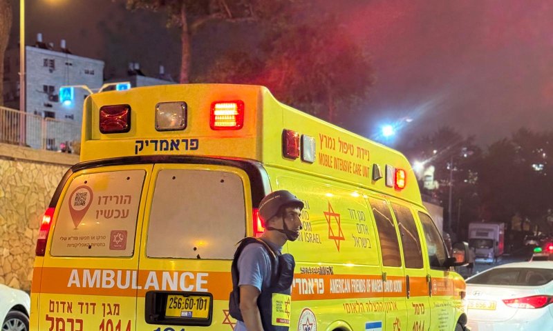 תינוקת נפגעה מחפץ כבד, מצבה אנוש