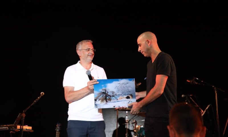 בית אל העניקה אות הוקרה למח"ט בנימין אליאב אלבז