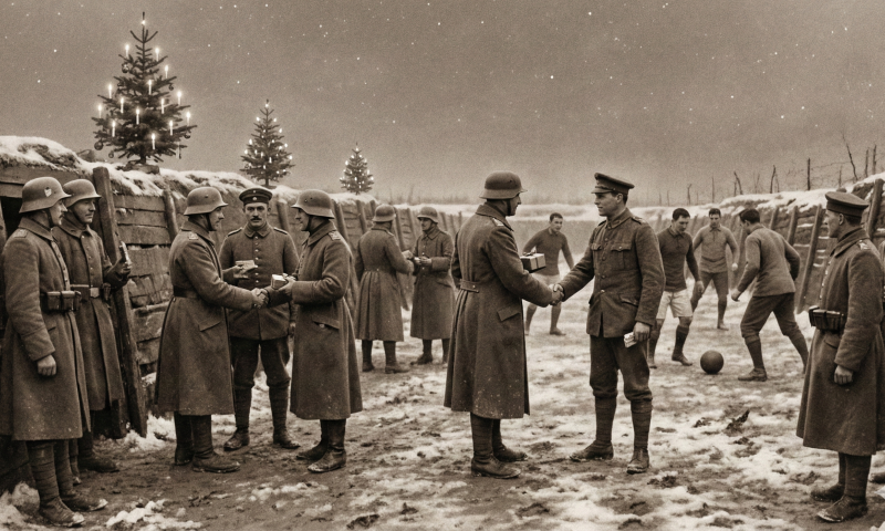 בין התותחים הרועמים: הלילה בו הכדורגל ניצח את המלחמה