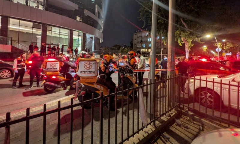 אירוע ירי ברמת גן: 2 פצועים, בהם אחד באורח קשה