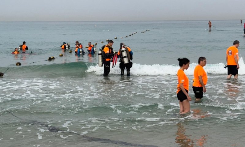 כוחות זק"א וצוללנים הוקפצו לחיפושים אחרי הטלפון של הפצ"רית