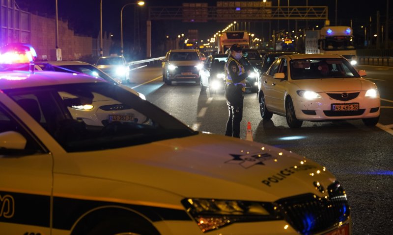 השוטרים נדהמו: רשיונו של הנהג נשלל לפני 25 שנה