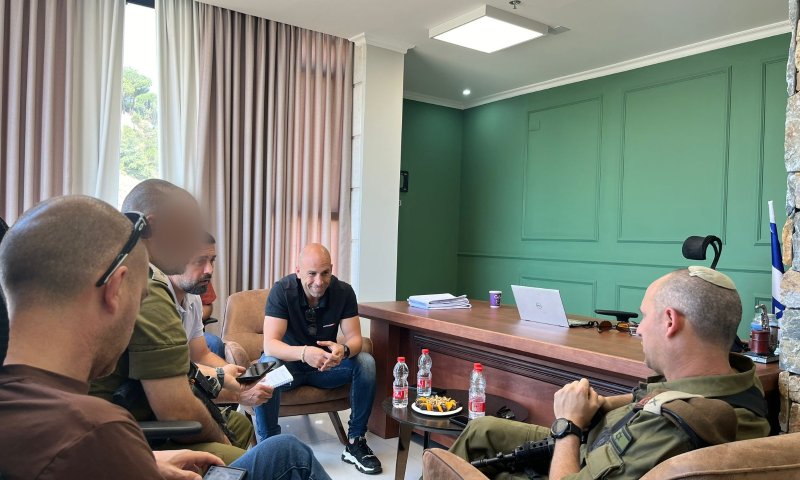 מפקד האוגדה בגבול סוריה: "מבקשים להעביר מסר חריף וברור"