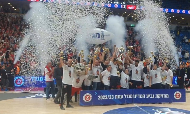 הגביע אדום: הפועל ירושלים זכתה בגביע המדינה בכדורסל