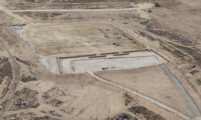 לא נכנעים: מרכז חלוקת הסיוע שנפרץ אמש חזר לפעילות