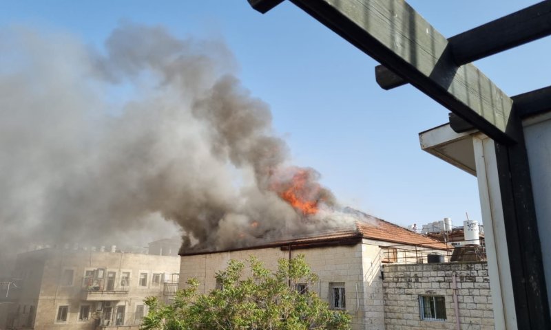 סוף עצוב לשריפה בירושלים: בת ה-3 נספתה