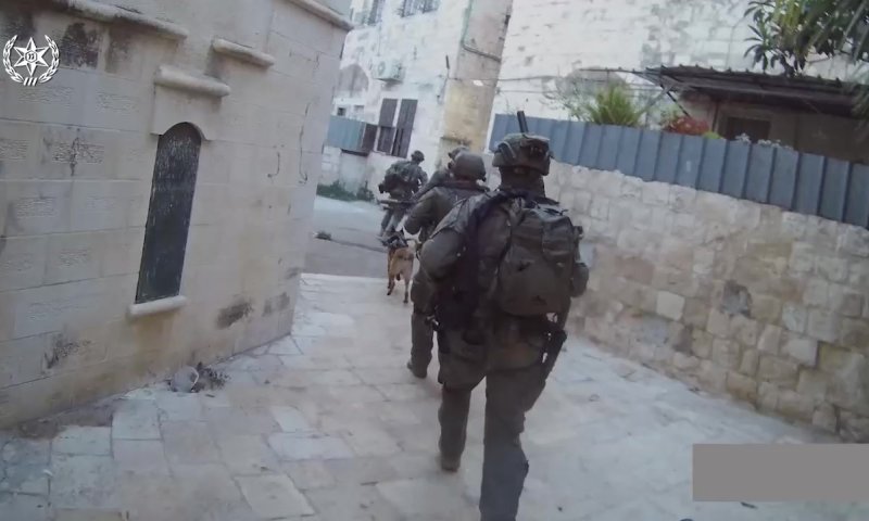 תיעוד מקסדת הלוחמים: כך נראה המבצע בשכם &bull; צפו