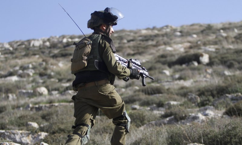 הרשות הפלסטינית נטעה עצים בשטחי אש של צה"ל