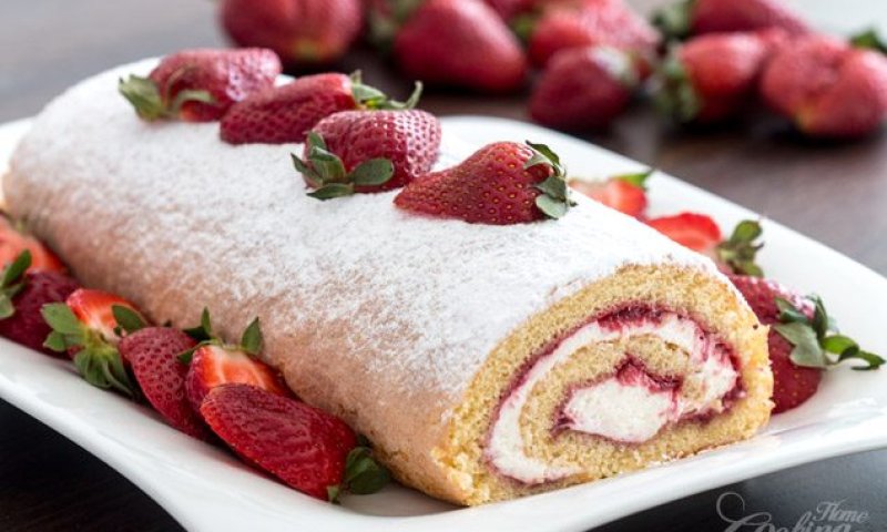 החיים תותים גם עם שעון קיץ: מתכון לרולדה לשבת