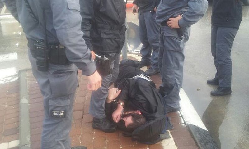 צפו: חרדים נפצעו בהפגנה נגד גיוס לצה"ל