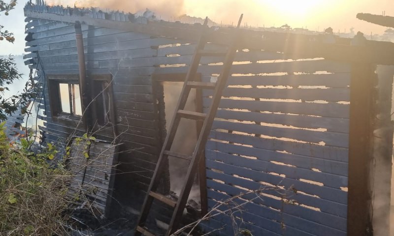 שריפה ביישוב כליל: גבר פונה כשהוא מורדם ומונשם