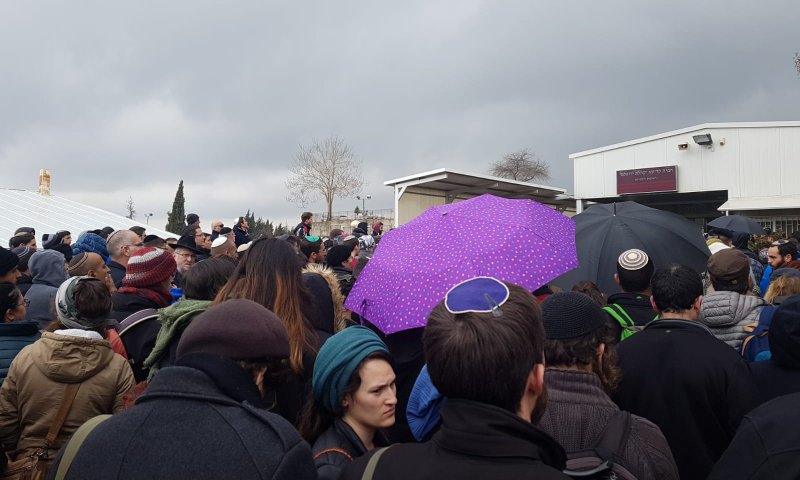 אלפים ליוו את שלומי מרק ז"ל בדרכו האחרונה