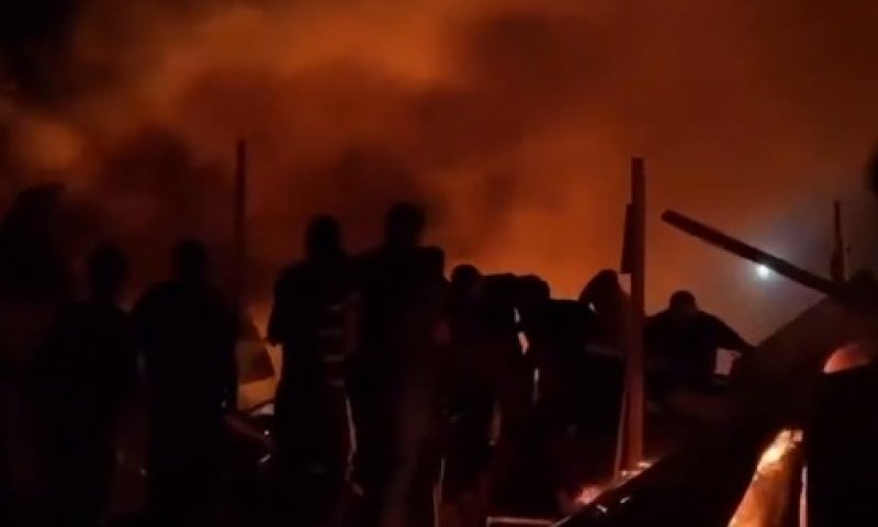 בעזה מדווחים על עשרות הרוגים בתקיפה ברפיח