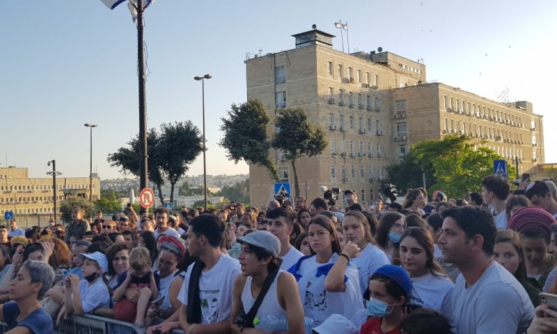 מחאה למען השבת הבנים: "אין הפסקת אש בלעדיהם"