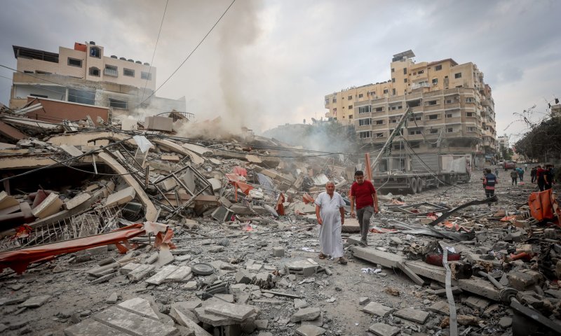 צה"ל תוקף ברצועה, שני בכירי חמאס חוסלו