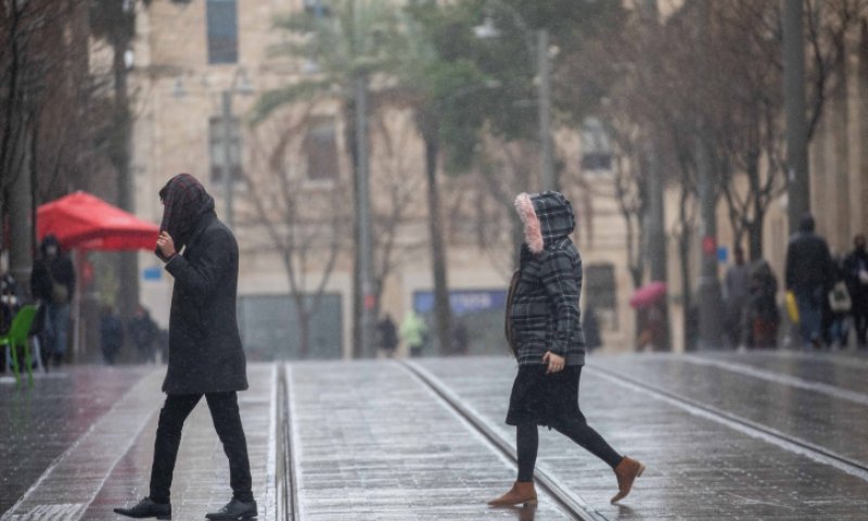 גשם בכל הארץ; הצפות בגוש דן
