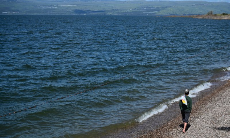 אחרי 'אלפיס': מפלס הכנרת בנתון אדיר