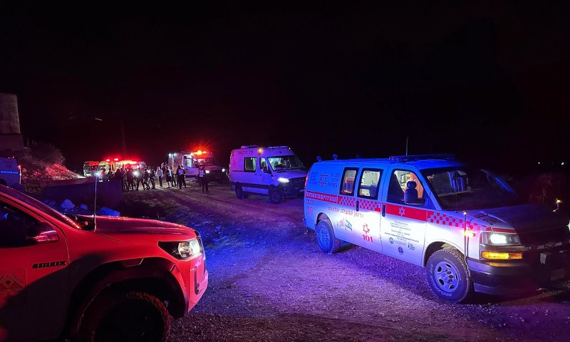 התאונה בשומרון: ילד בן 12 נהרג; 4 ילדים נפצעו קשה מאוד