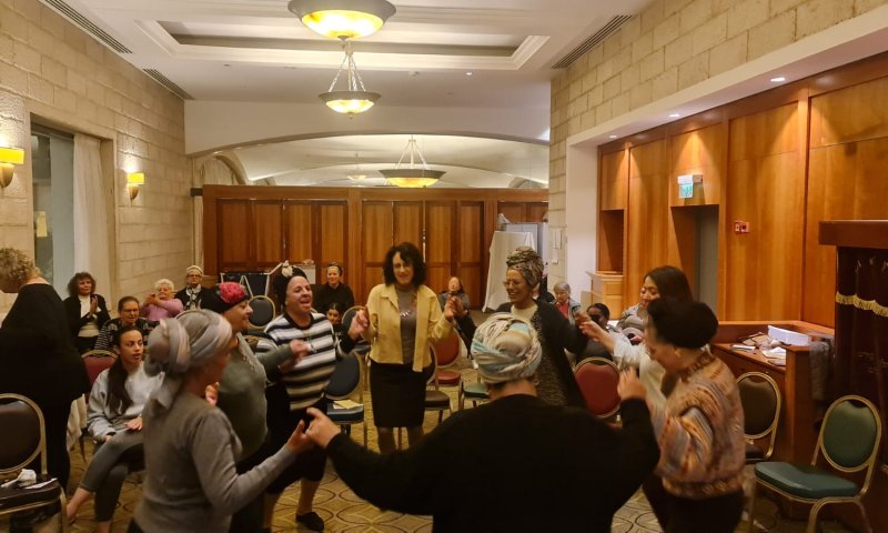 הנשים המפונות בערב של מוסיקה, פיוט ולימוד