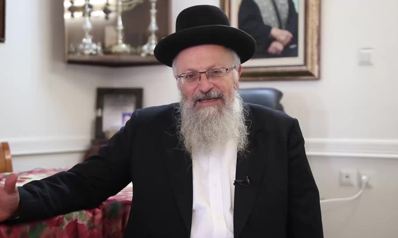 הרב אליהו בתמיכה בתנועת חזון: "לבנות את המדינה לעתיד"